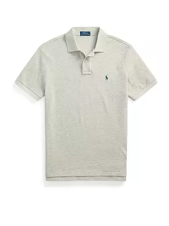 POLO RALPH LAUREN | Polo Coupe Slim Personnalisée | hellgrau